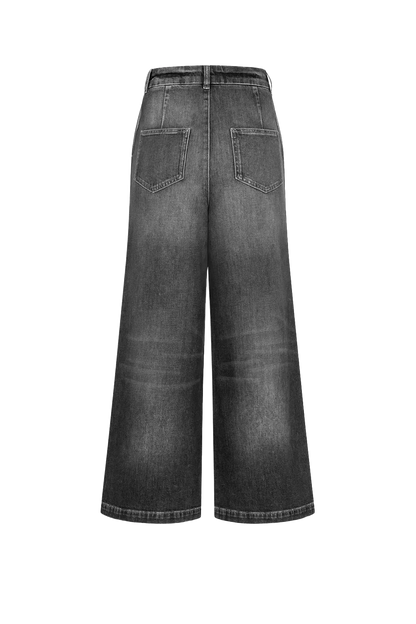 Jeans Deborah B in washed Black