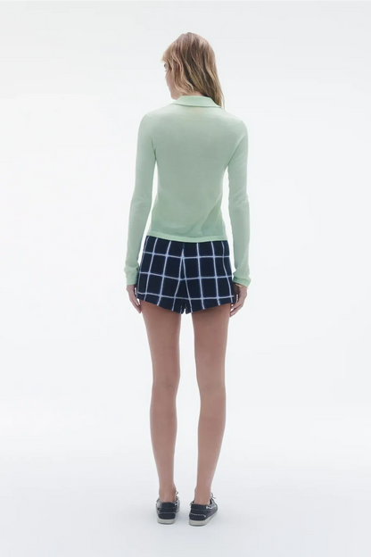 Cashmere Shirt Elle in Mint