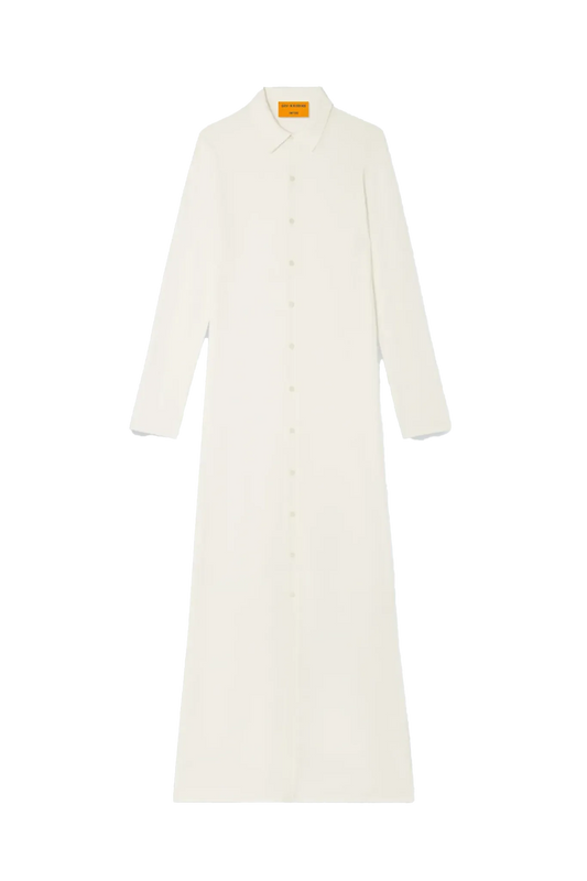 Kleid Showtime Shirt Dress in Cream