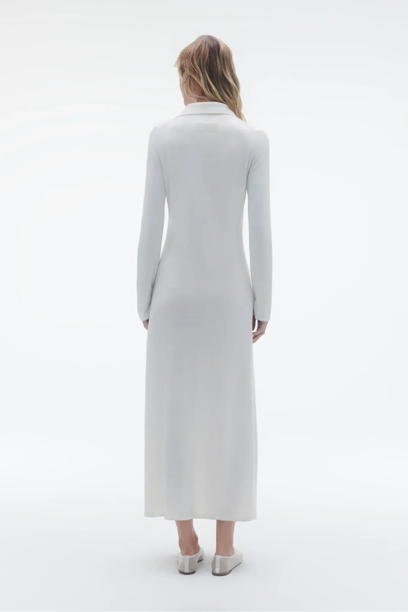 Kleid Showtime Shirt Dress in Cream