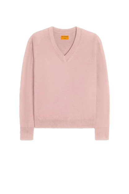 Pullover The V in Powder Pink