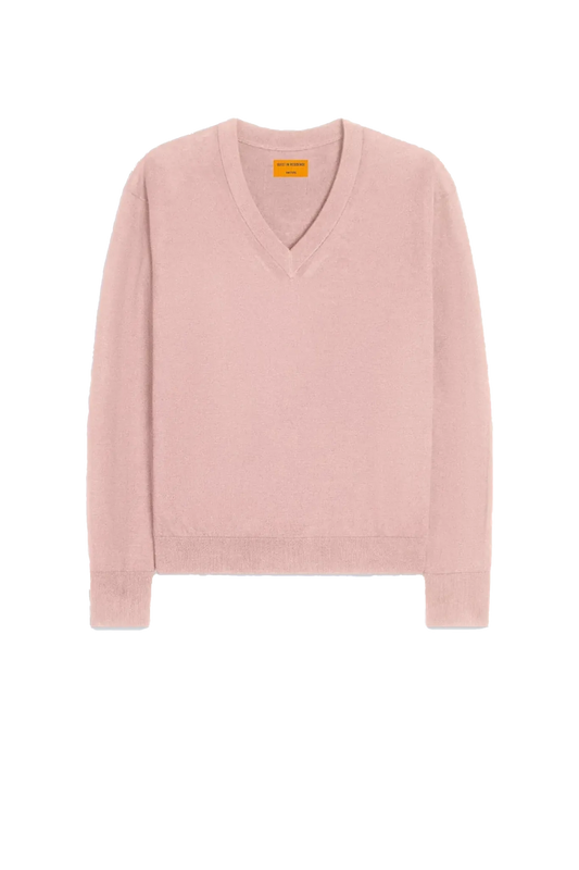 Pullover The V in Powder Pink
