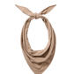 Cashmere Tuch The Bandana in Taupe