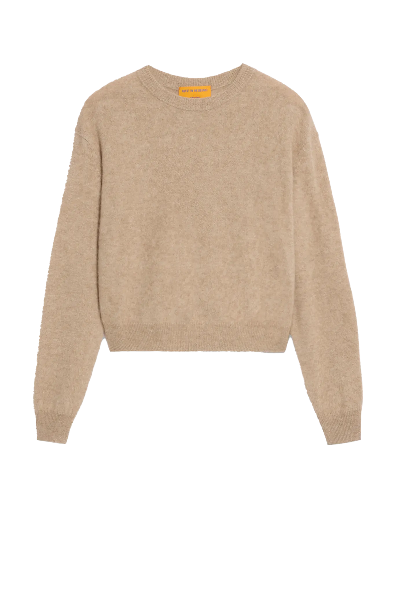 Cashmere Pullover Grizzly Crew in Taupe