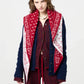 Cashmere Tuch The Wild Rag in Ruby Cream