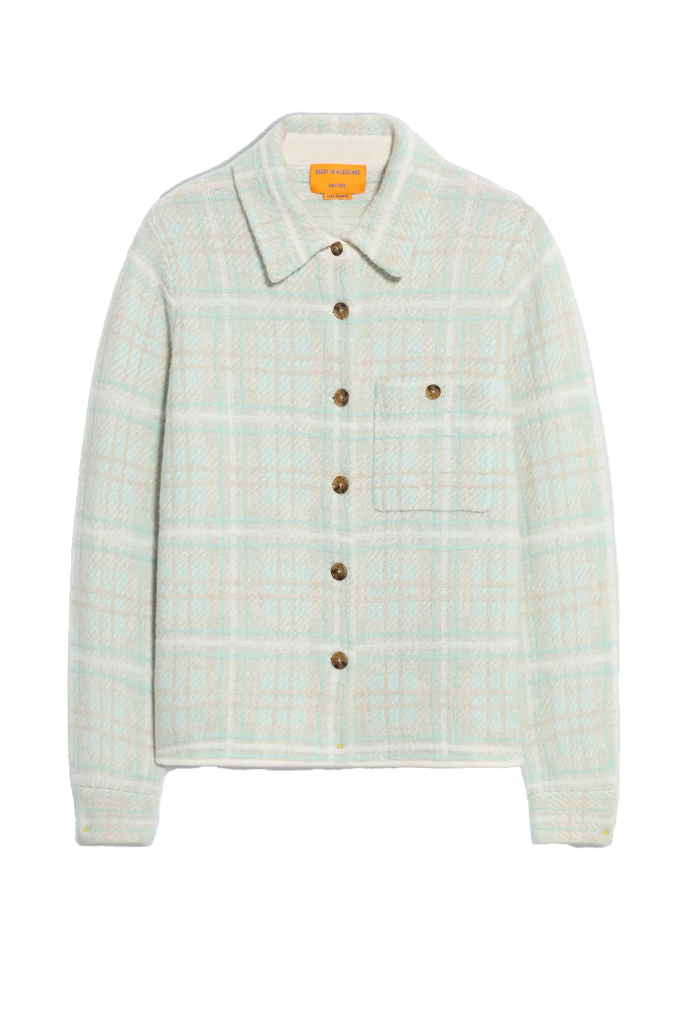 Shirt Dylan Plaid in Mist Seaglass Combo