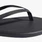 Flip-Flops Lily Solids in Washed Black