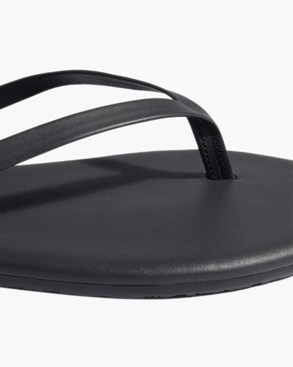 Flip-Flops Lily Solids in Washed Black