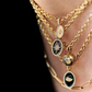 Collier Multisoleils de Couleurs in 14K Gold