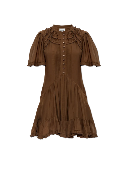 Kleid Celyana in Dark Khaki