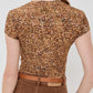 T-Shirt Maelie in Ochre