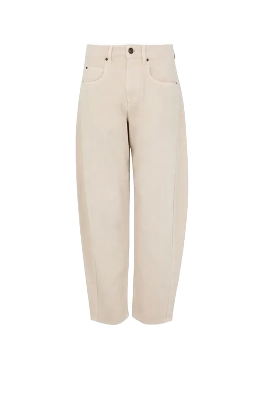 Jeans Oriane in Ecru