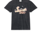 T-Shirt Zoeline in Faded Black
