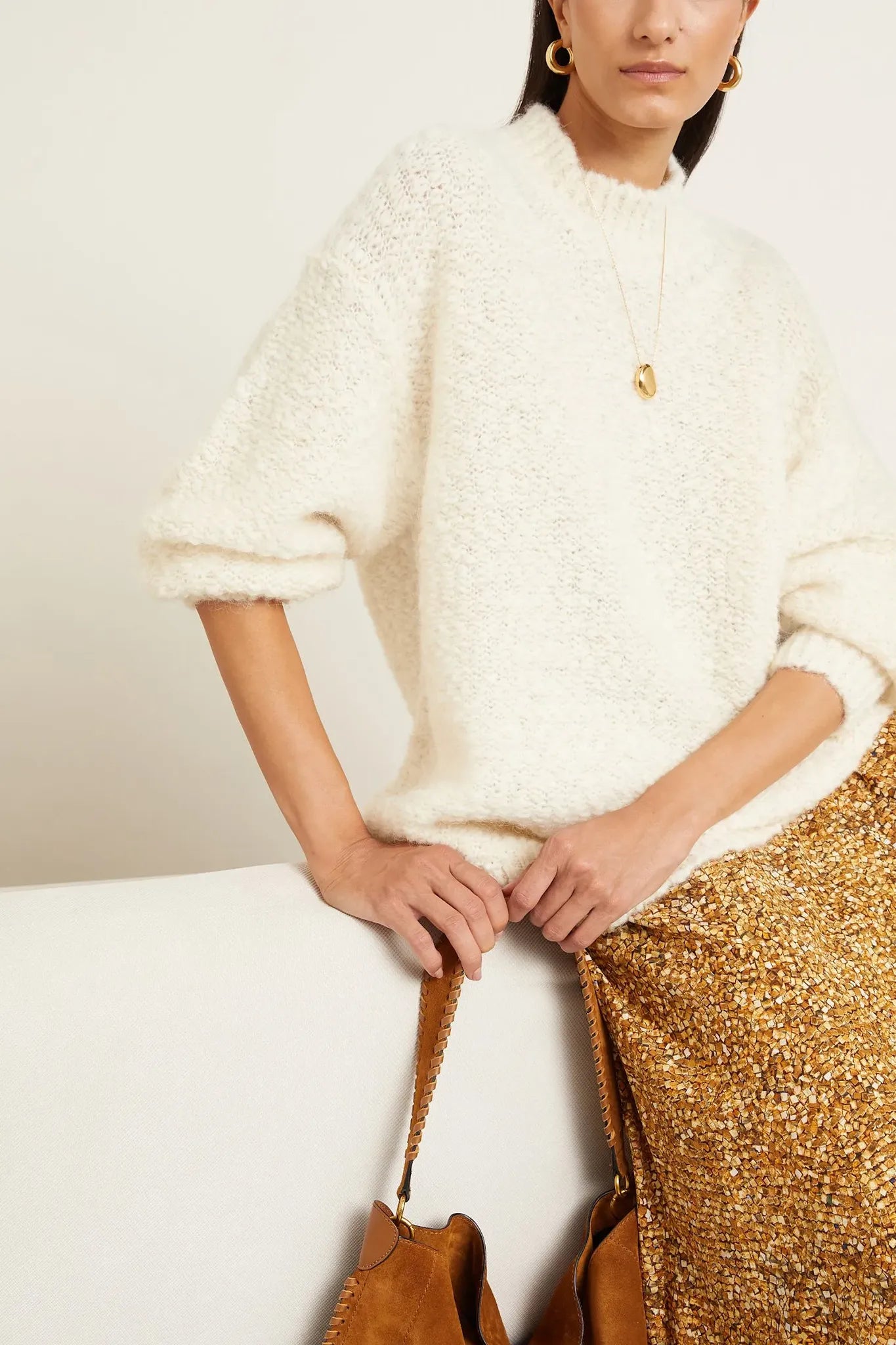 Pullover Idol in Ecru