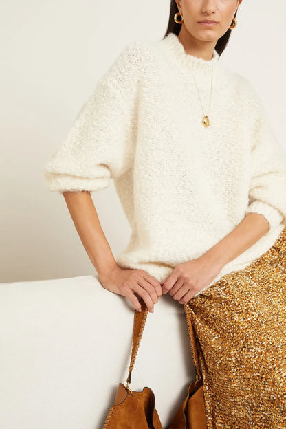 Pullover Idol in Ecru
