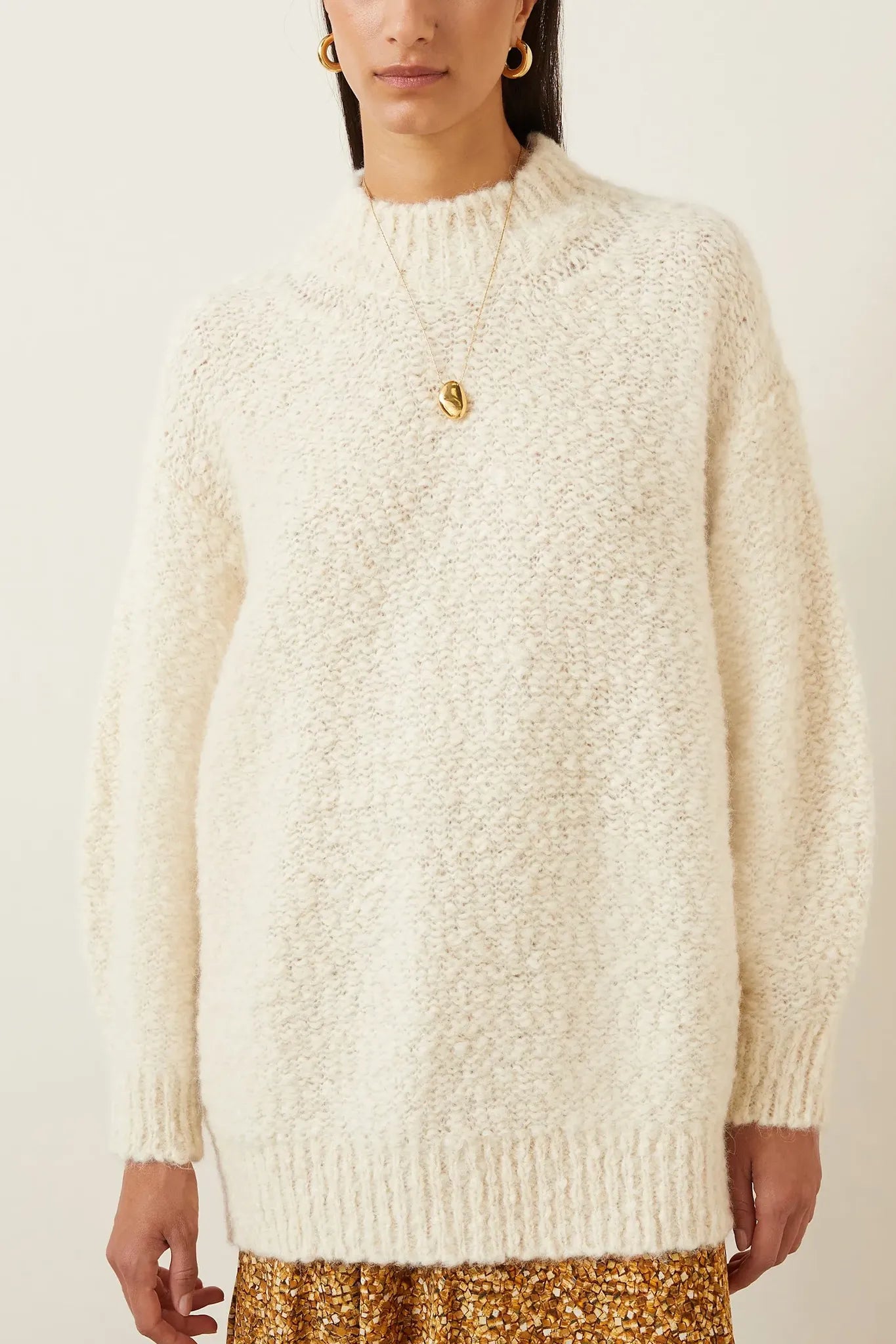 Pullover Idol in Ecru