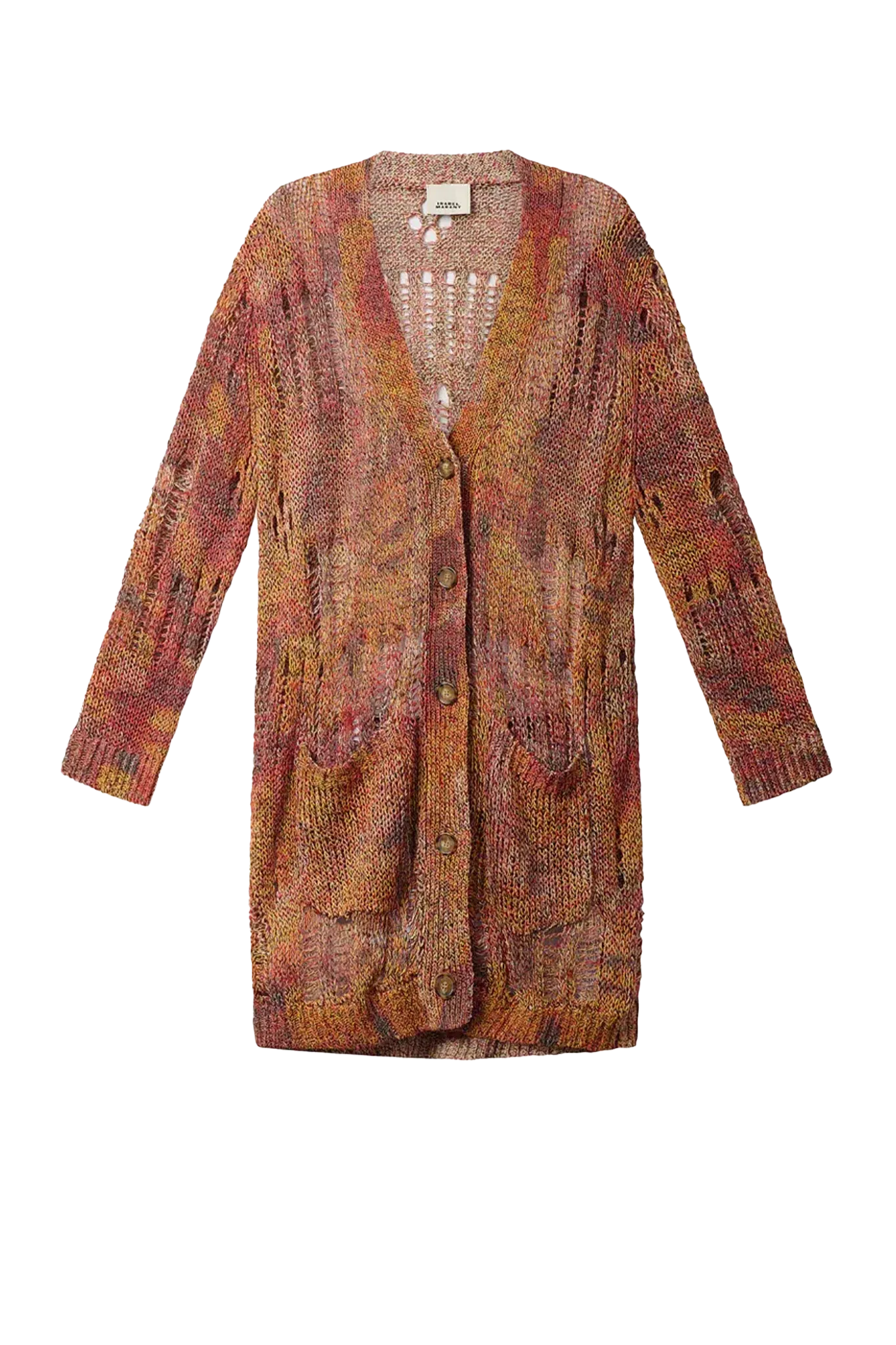 Cardigan Hanae in Orange