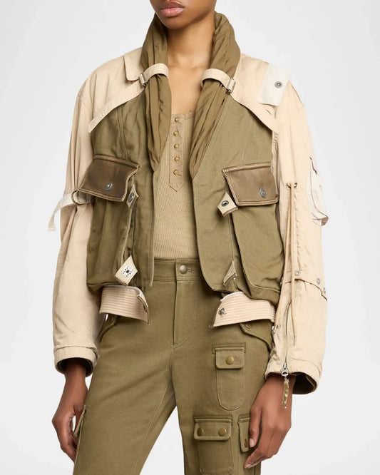 Jacke Julissa in Khaki