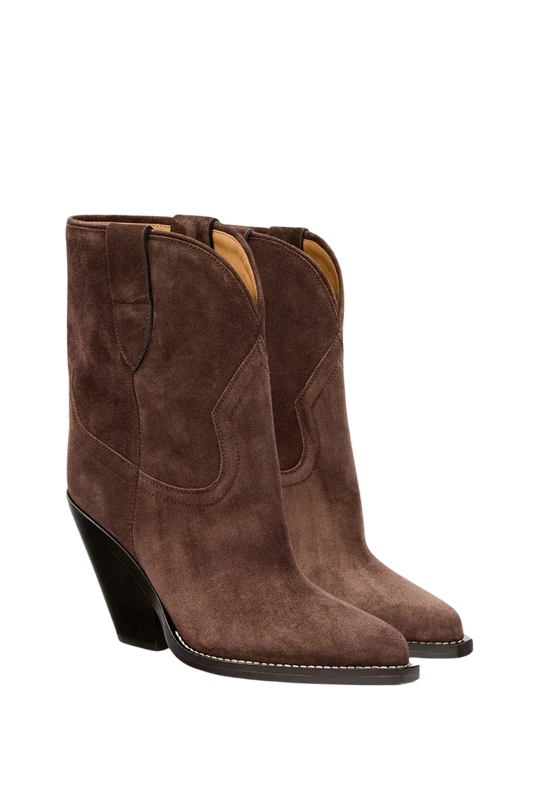 Stiefel Leyane in Chocolate