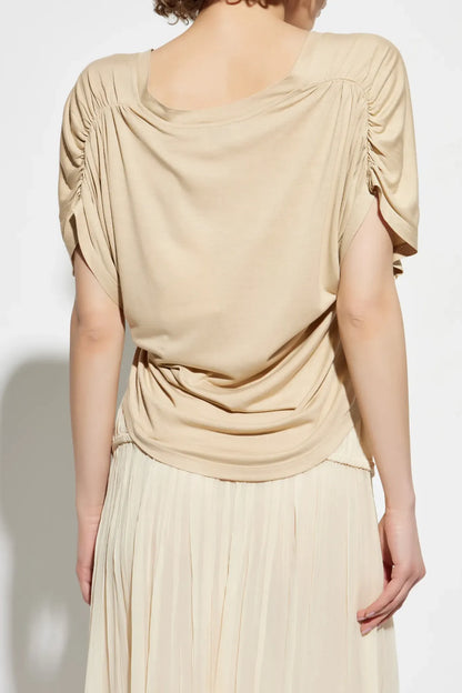 T-Shirt Emmanuela in Beige