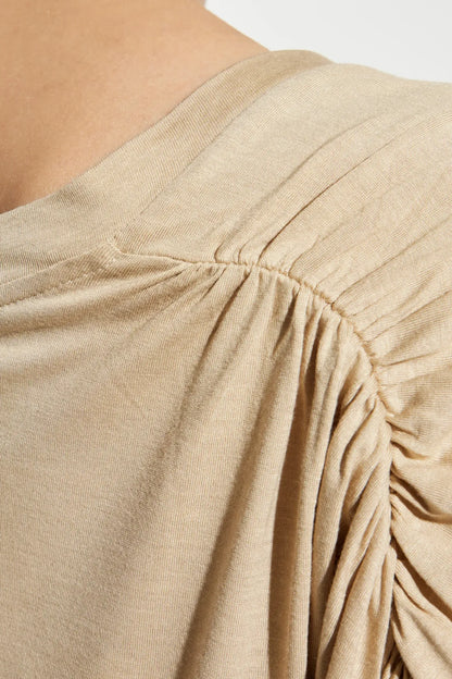 T-Shirt Emmanuela in Beige