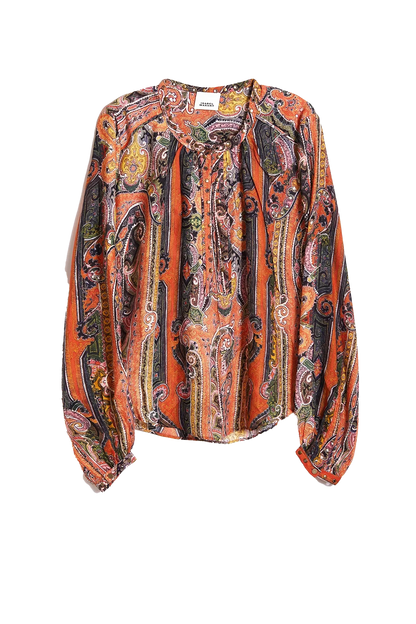 Bluse May in Orange
