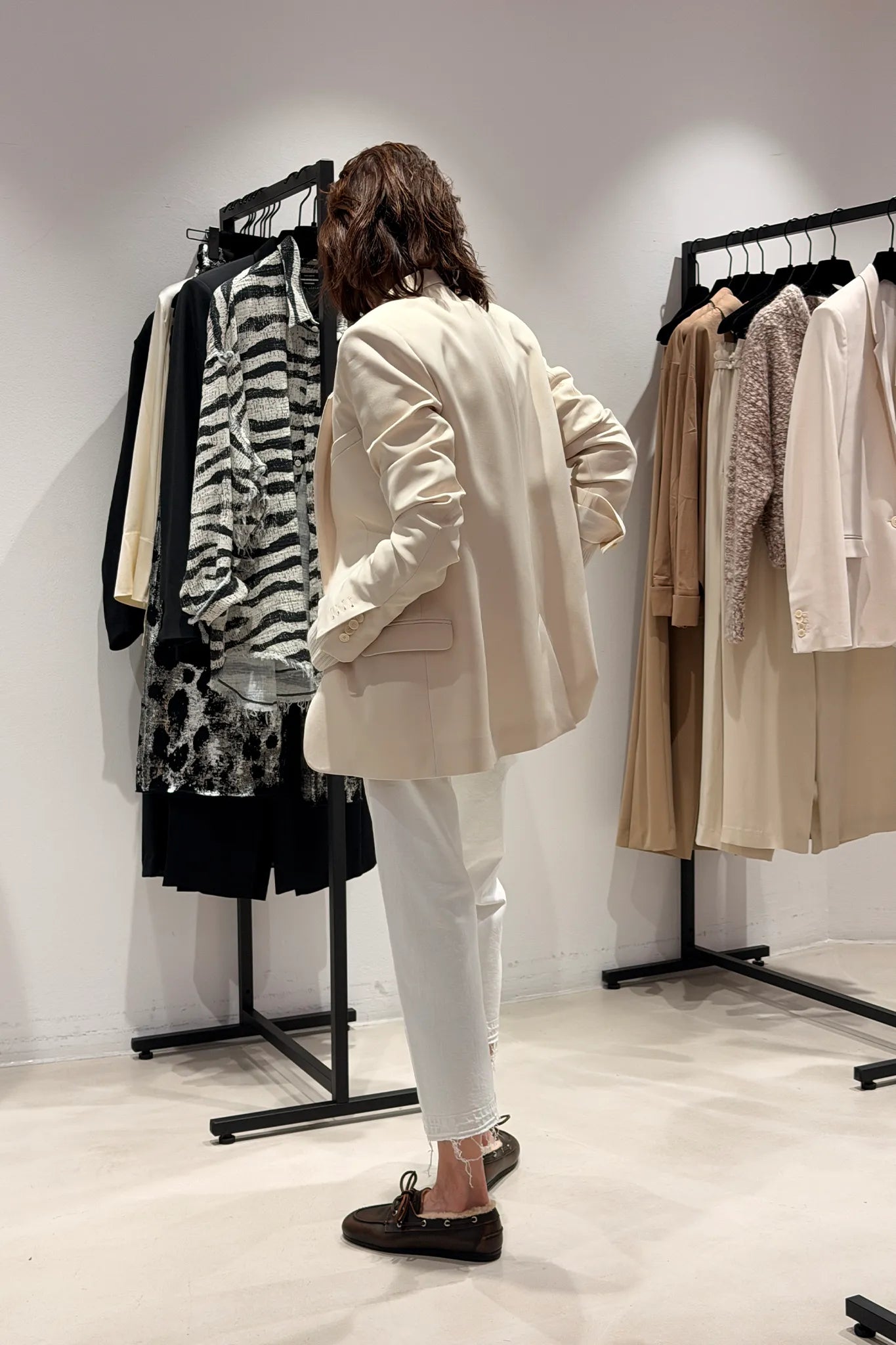 Blazer Feray in Ecru