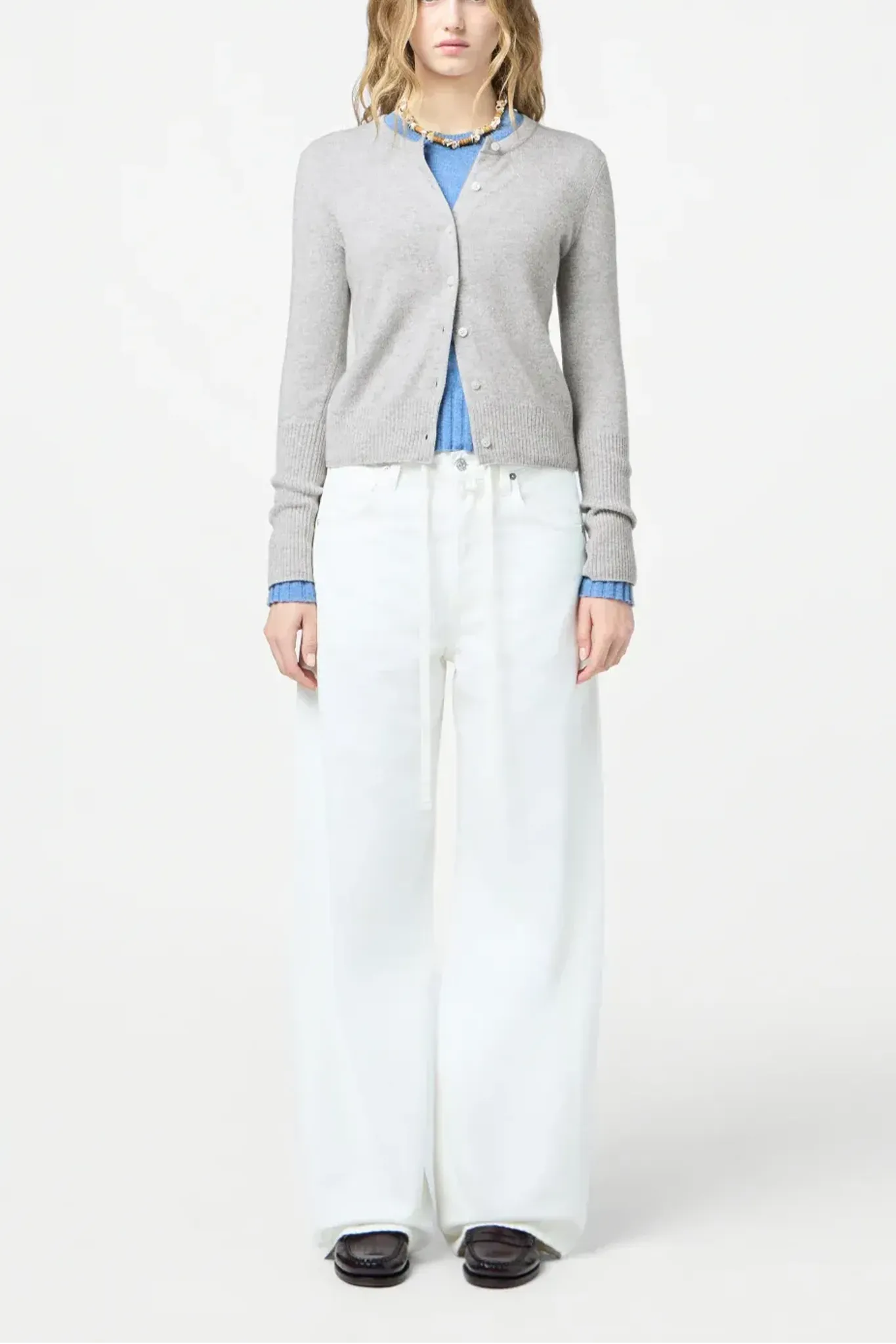 Strickjacke Jane in Stone