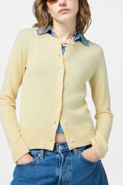 Strickjacke Jane in Butter