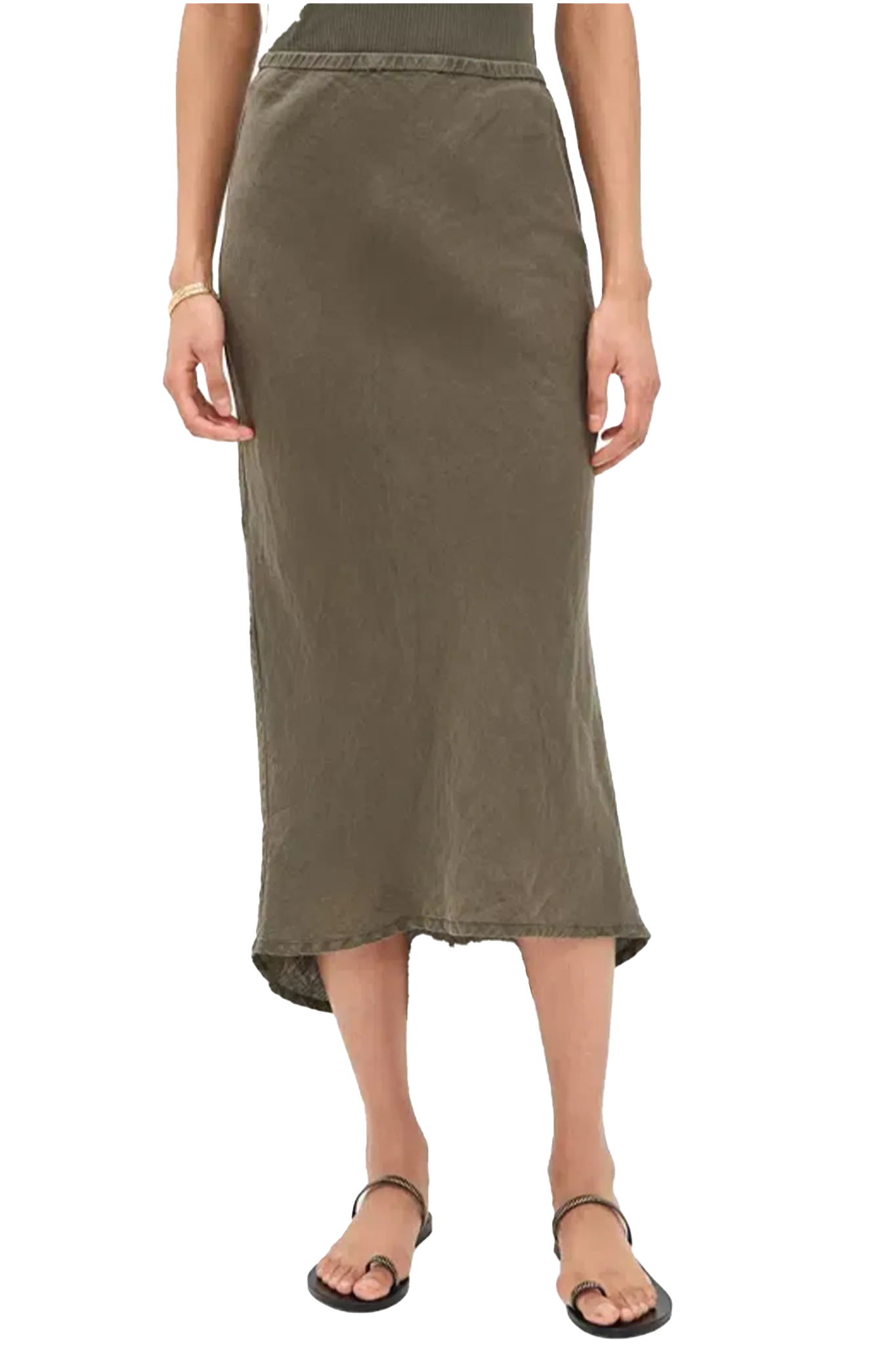 Rock Skirts in Army Green