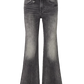 Jeans Joan Kick Flare in Kennet Black Stretch