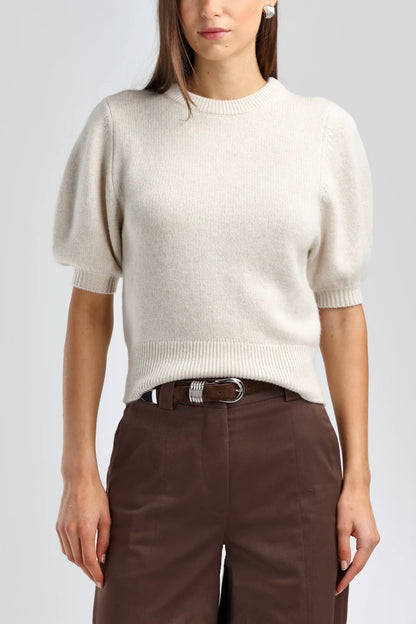 Pullover Poupette in Ecru