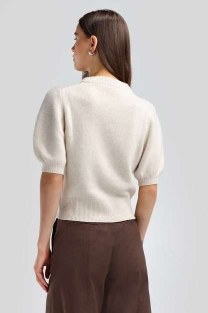 Pullover Poupette in Ecru