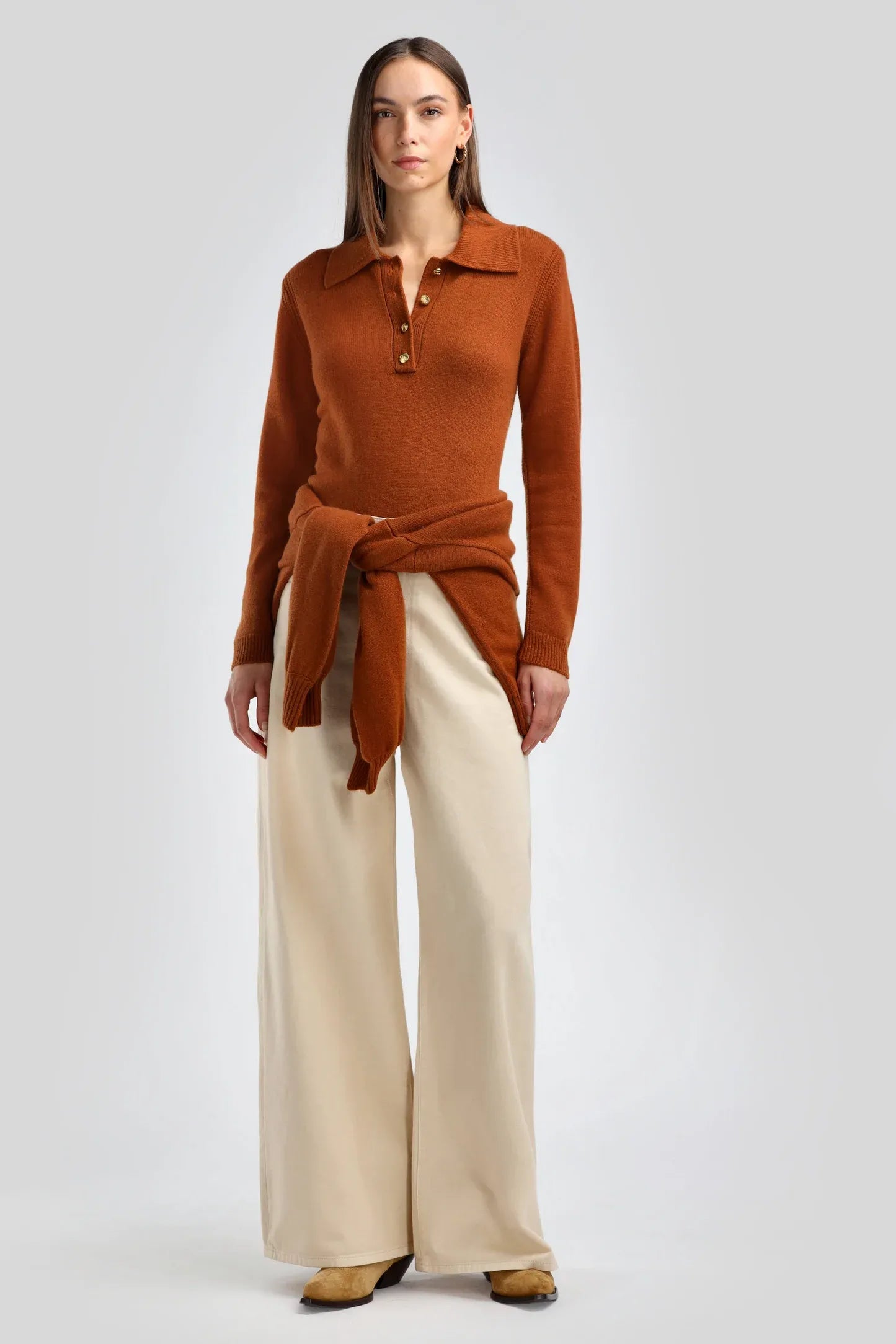 Pullover Celeste in Autumn Leave
