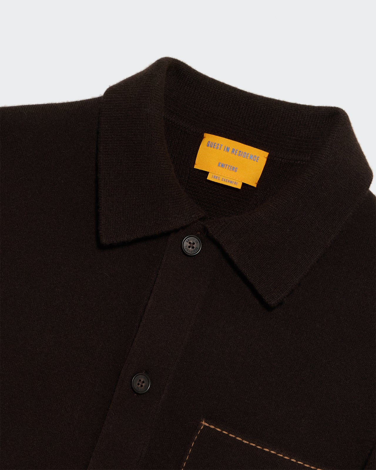 Cashmere Jacke Industry in Chocolate
