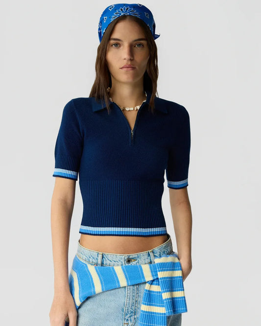 Polo Marcella in Navy