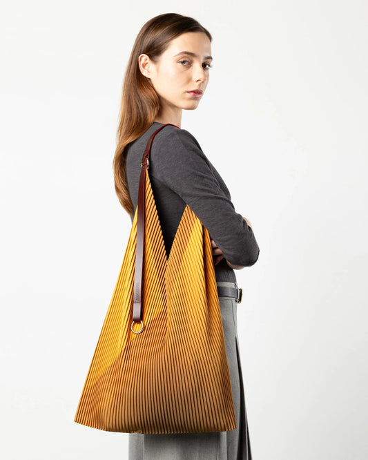 Y Bag Cameron (mit Lederhenkel) in Yellow