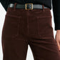 Hose Florence in Merlot