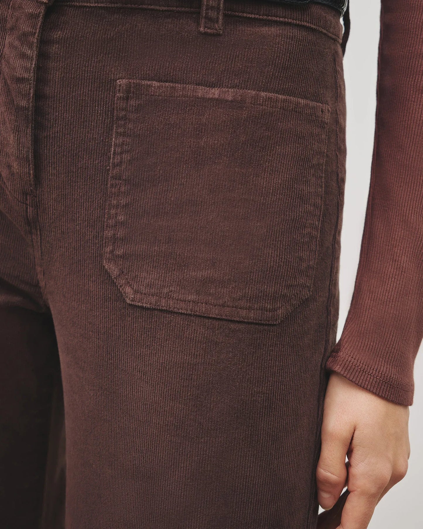 Hose Florence in Merlot