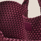 Handtasche St Barths Large Tote in Bordeaux