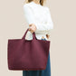 Handtasche St Barths Large Tote in Bordeaux