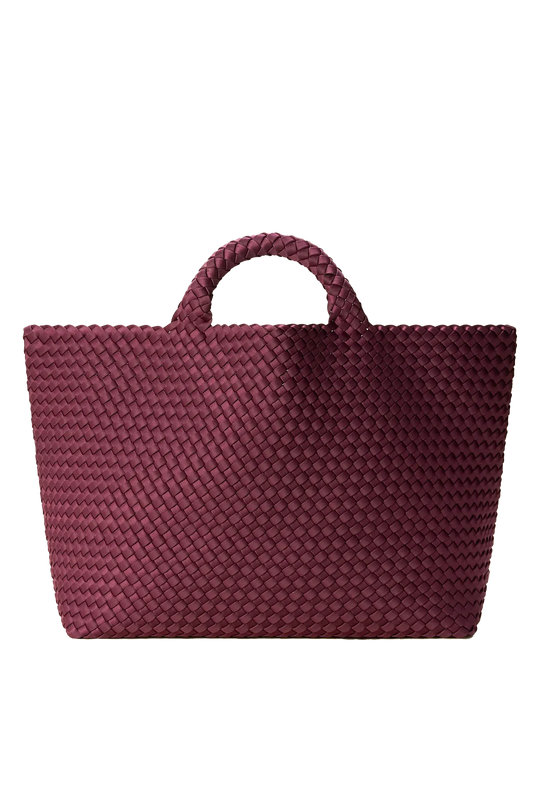 Handtasche St Barths Large Tote in Bordeaux