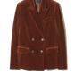 Blazer Veda in Burnt Sienna