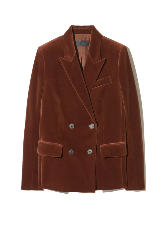Blazer Veda in Burnt Sienna