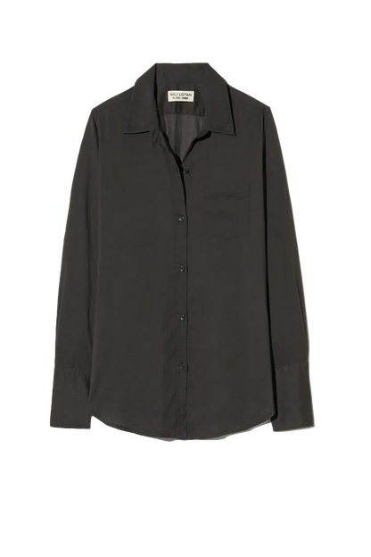 Shirt Cotton Voile NL in Chocolate Brown