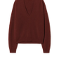 Pullover Feron in Dark Rust