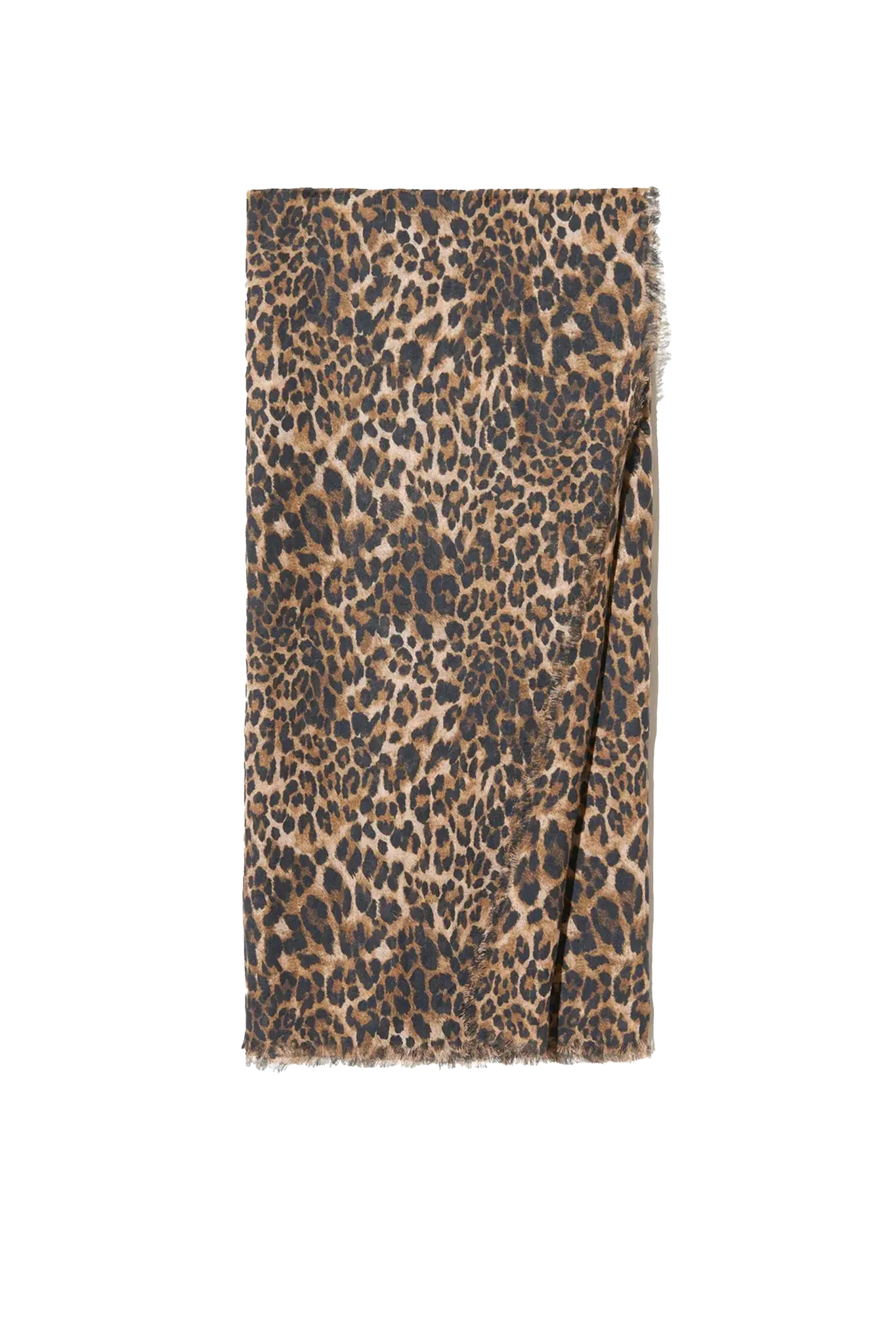 Schal Leopard Cashmere  in Vintage Leopard Print