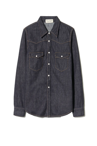 Jeanshemd Travis in Indigo Rinse