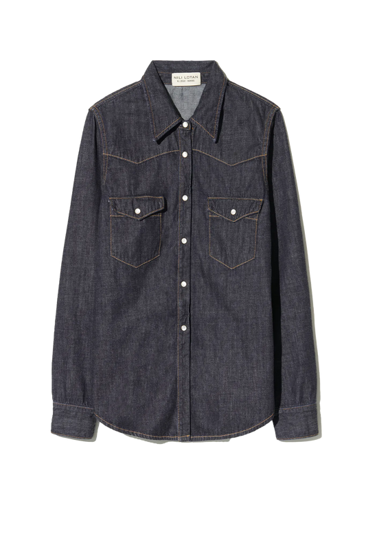 Jeanshemd Travis in Indigo Rinse