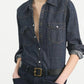 Jeanshemd Travis in Indigo Rinse